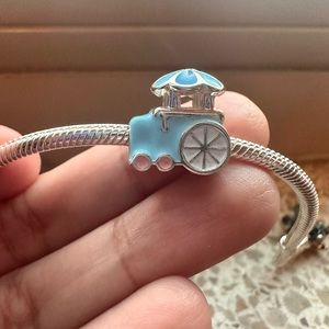 Hello Kitty Ice cream car S925 charm